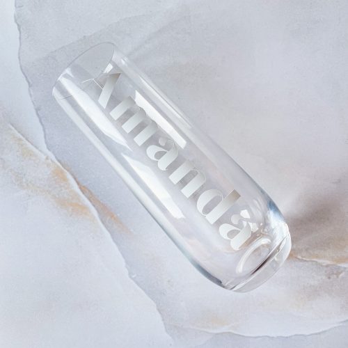 Stemless Champagne Flute