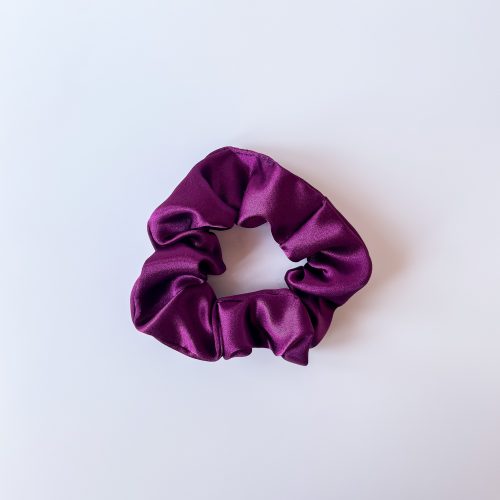 Dark Purple Scrunchie
