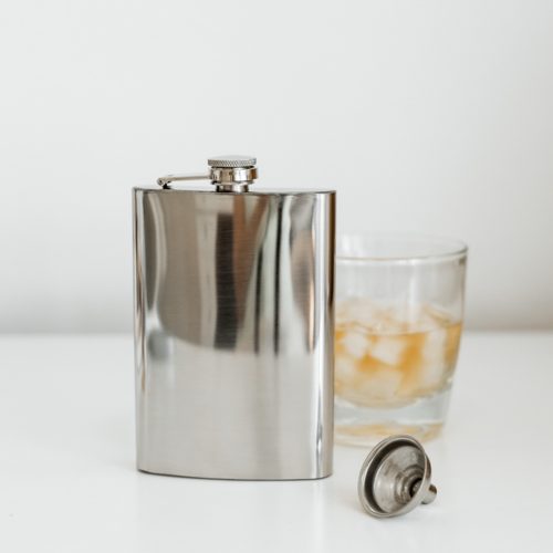 Silver Hip Flask