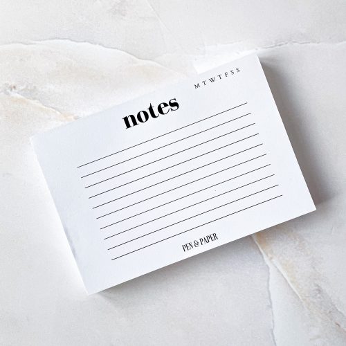 Notes Pad