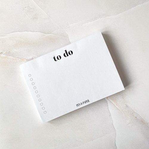 To Do Pad