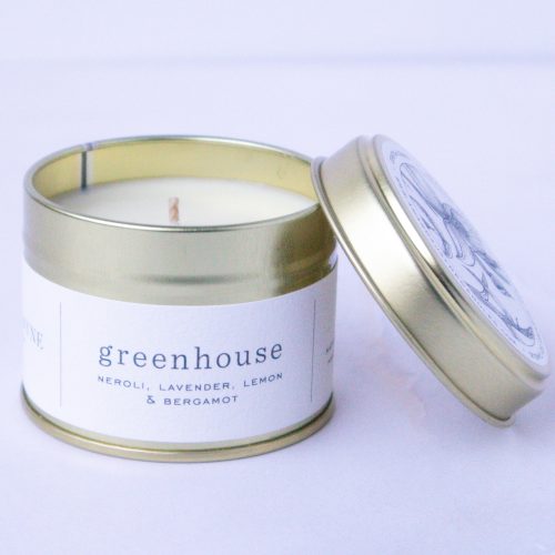 Greenhouse Gold Tin