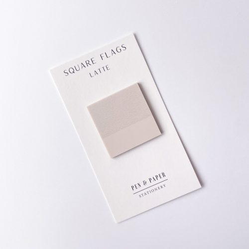Latte Square Flags