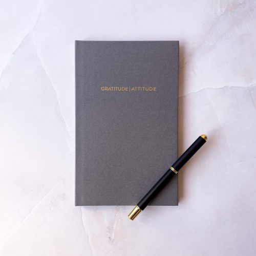 Gratitude Attitude Journal (Charcoal)