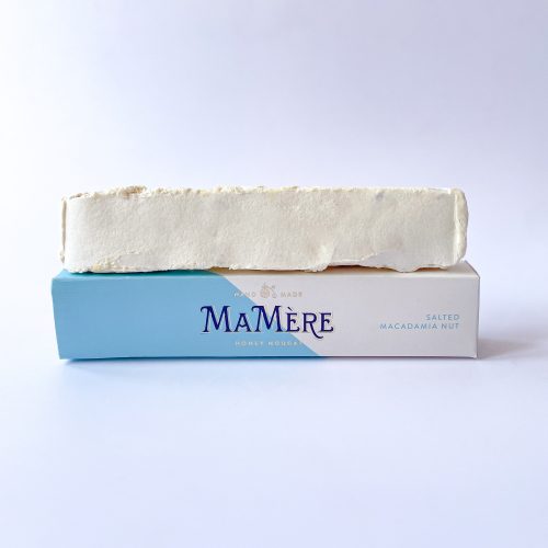 Salted Macadamia Nut Nougat Bar