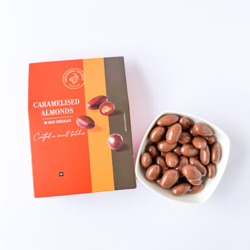 Caramelised Almonds in Milk Chocolate